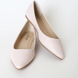 Flats snake blush size 6 new